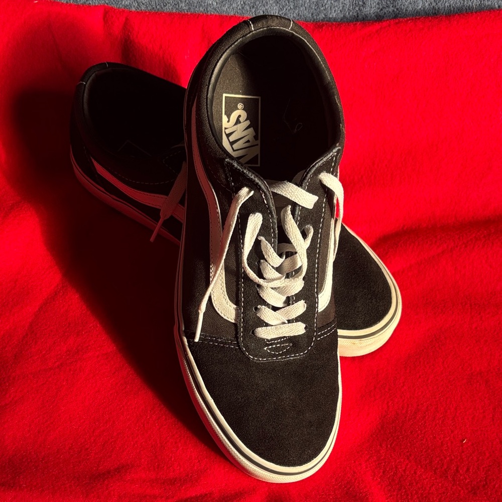 Vans Classic Black and White Sneakers